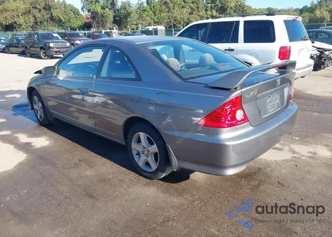 2005 Honda Civic Ex z USA, uszkodzony, nr VIN 1HGEM22025L021085